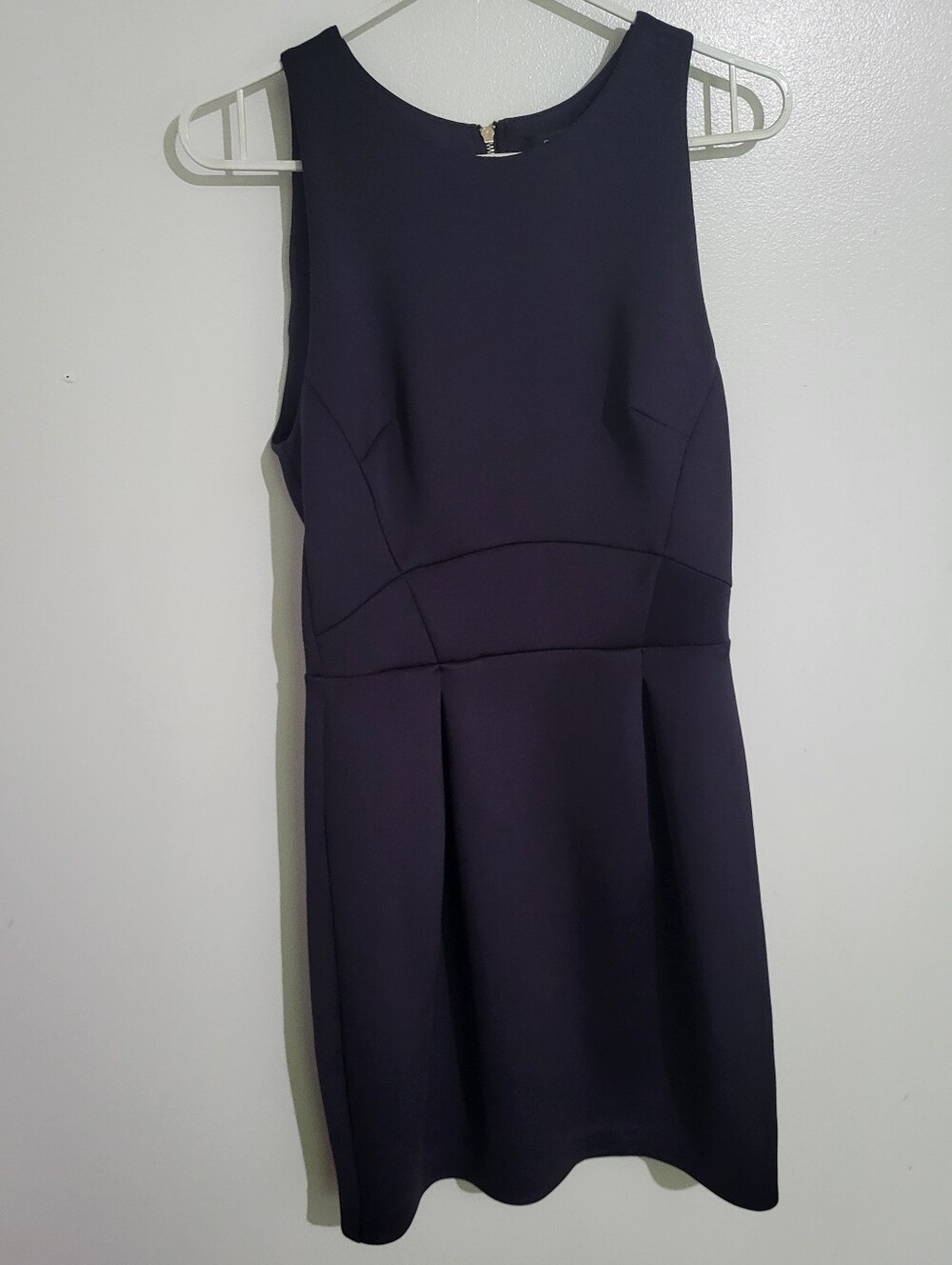 Dynamite Purple Dress Zipper Back Size XS